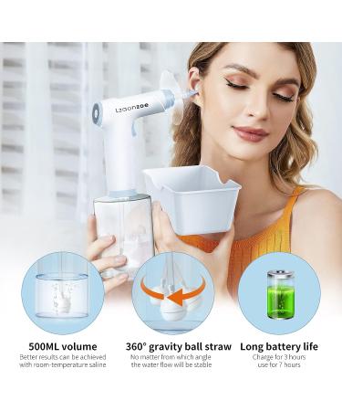 Ear Wax Removal Kit - Safe & Effective Ear Cleaning with Earigator, 4 Water Pressure Levels & 15 Tips - Buy Online on GoSupps.com