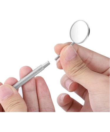 Aftren Dental Mouth Mirror - Curved Angle Inspection Tool for Oral Care & Eyelash Extensions | International Shipping - Buy Online on GoSupps.com
