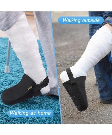 DOACT Cast Sock Cover with Anti-Slip Strap - Protect Cast, Walking Boot & Orthosis Splints, Adjustable & One Size Fits Most - Buy Online on GoSupps.com