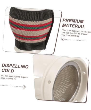 OHPHCALL Body Caring Tool Body Massage Tools Ceramic Scraping Cup Massaging Pot Scraping Pot Cup Moxa Stick Burner Holder Moxibustion Cupping Pot Household Portable Massager Metal - Buy Online on GoSupps.com