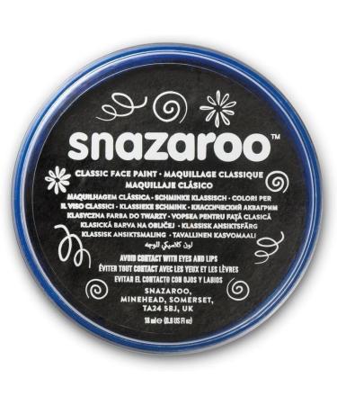 Snaza Roo Halloween Black & White Face Paint Kit for Fancy Dress | Water Based Body Paint Set 1 - Buy Online on GoSupps.com