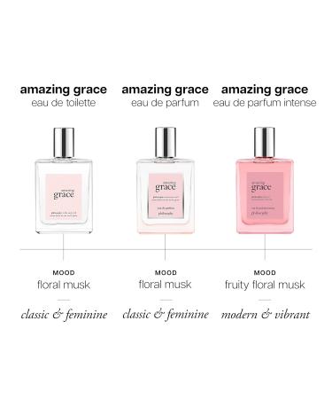 philosophy amazing grace eau de parfum - clean & floral women's perfume - with notes of bergamot lily of the valley & musk - long lasting fragrance - 2 fl oz - Buy Online on GoSupps.com