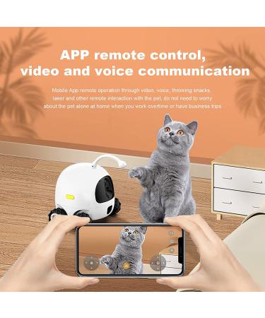 obexx Smart Pet Camera  Smart Companion Robot for Pets  Dog Treat Dispenser  Movable 1080P Full HD WiFi pet Camera Night Vision  2way Video via Smart Phone App (2.4G WiFi ONLY) White - Buy Online on GoSupps.com