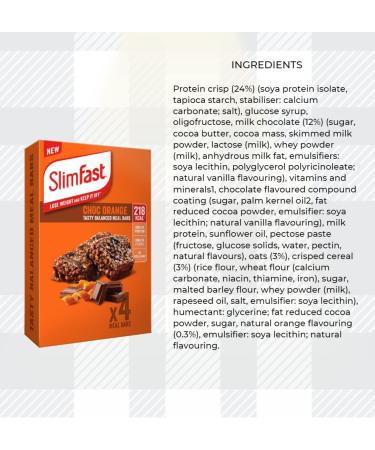 AETN Slim Fast Bundle 16x60g Meal Bars - Choc Chip Orange, Rocky Road, Very Berry | High Protein & Fibre for Weight Loss + Fridge Magnet - Buy Online on GoSupps.com