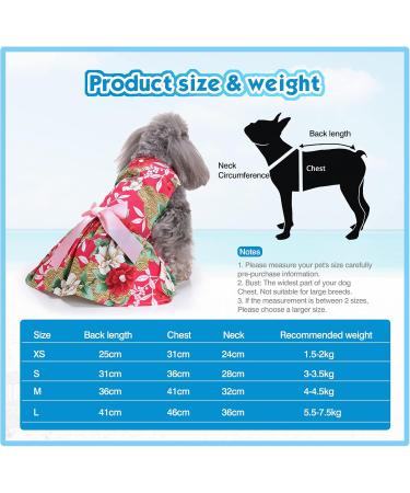 Petcute Dog Dress - Elegant Flower Tutu for Small Dogs | Summer Puppy Skirt with Bowknot | Cute Pet Clothing for Weddings & Special Occasions - Buy Online on GoSupps.com