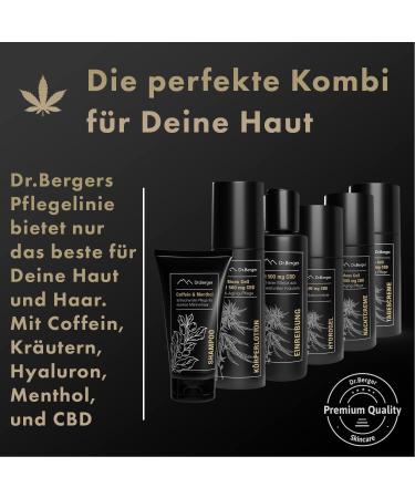  Dr. Berger Dr. Berger Coffee Shampoo for Men - Refreshing Care for Strong Hair - Caffeine & Menthol Shampoo 200ml Stimulates Hair Growth & Acts Against Itching Scalp - Buy Online on GoSupps.com