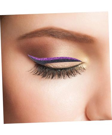 minkissy 12 Pairs Glitter Eyeliner Single Side Eyelid Decal Eyeliner Tape Self- Double Eyelid Tape Glitter Eyelid Tape Double Eye Tape Makeup Eyelid Tape Transfer Belt Strip Sticker Woman - Buy Online on GoSupps.com