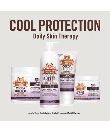 AMERICAN DREAM Lavender Cocoa Butter Solid Complex Infused with Lavender Oil and Vitamin E 56 ml - Buy Online on GoSupps.com