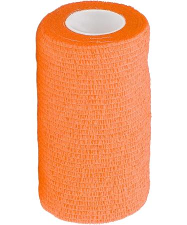 12Pcs Natural Latex Elastic Self Adhesive Bandage Wrap for Cows Dogs Horses - 10cm (Orange) - Buy Online on GoSupps.com