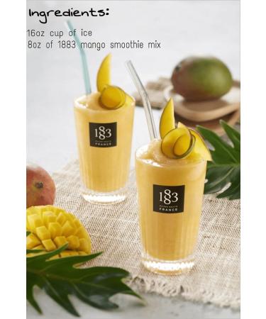 1883 Mango Smoothie 1L Carton - 100% Fruits & Natural Ingredients, No Added Sugar, Vegan | Buy Now - Buy Online on GoSupps.com