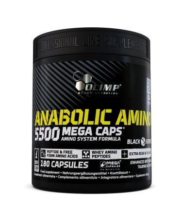 OLIMP LABORATORIES Olimp Sport Nutrition Amino acid complex high dose 180 capsules Anabole Amino 5500 Mega Caps
