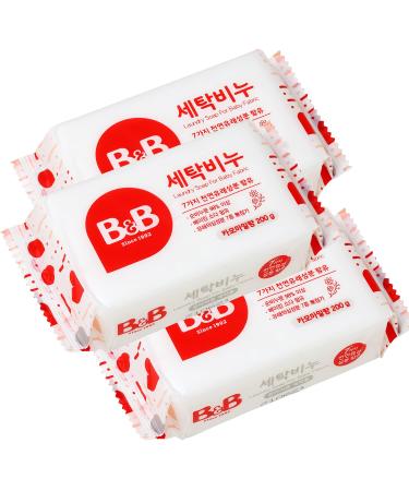 B&B b&b Laundry Soap for Baby Clothing (Chamomile) - 200g 3EA
