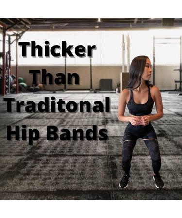 Rubberbanditz Extra Thick Booty Bands | Mini Resistance Bands for Glutes & Legs | 5 Sizes 5-100 lbs | Includes Workout eGuide for Women - Buy Online on GoSupps.com