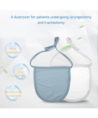 Breathable Cotton Neck Trach Cover | Adjustable Stoma Protection for Tracheal Care & Laryngectomy Scars - Buy Online on GoSupps.com