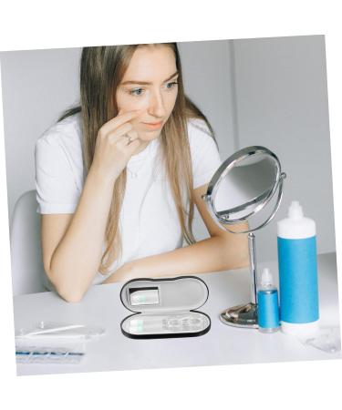 Lurrose Double-Layer Glasses Case | Multi-Purpose Contact Lens & Sunglasses Holder | 16x7x5.5cm | Ideal for Outdoor Use | International Shipping Available - Buy Online on GoSupps.com