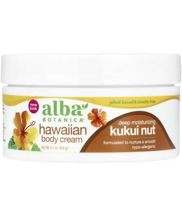 ALBA BOTANICA BODY CREAM KUKUI NUT 6.5 OZ