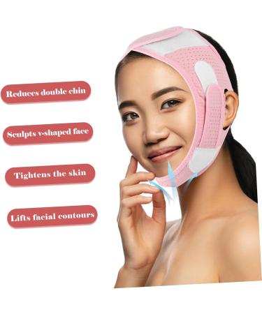 FOMIYES Lift Shaper Belt V Shape Belt V Facial Slimmings Strap Lifting Lift Tape Lifting Straps Women Shaping Pink Care Belt Fabric - Buy Online on GoSupps.com