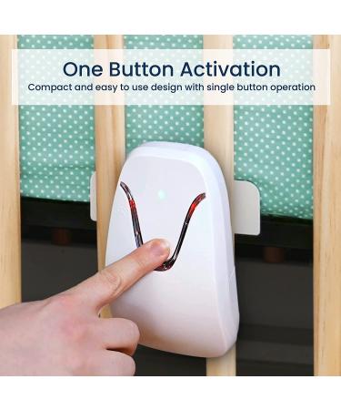 Babysense 7 Under-Mattress Baby Monitor - Real Time Movement Tracking & Monitoring | Non-Contact Monitor with 2 Sensor Pads for Full Crib Coverage | Safe Sleep Solution - No Wearables or WiFi - Buy Online on GoSupps.com