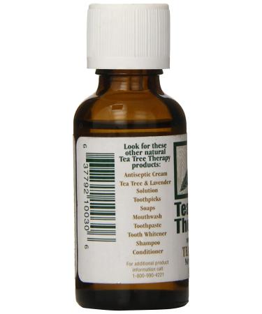 Tea Tree Therapy Oil 1 fl oz - Pure Tea Tree Oil for Natural Skin Care - Buy Online on GoSupps.com