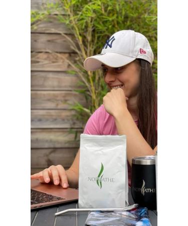  NOPHATHE NOPHATHE ORGANIC MATE DISCOVERY KIT: flavored chocolate mate 3 organic flavours - 150 g I Mint & Mate Lemongrass Ginger & Fruity Mate I Caleabash Mate 355 ml + Bombilla + Brush Caffeine Energizing - Buy Online on GoSupps.com