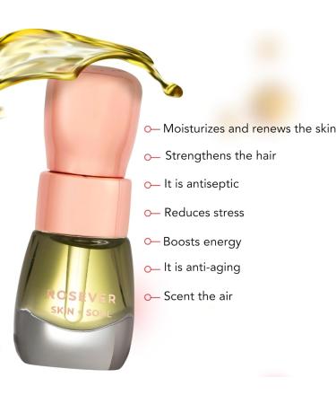 100% Pure Rose Oil | Rosa Damascena Essential Oils for Face Skin Hair Diffuser & Body Aromatherapy & Massage Care 3 ml (1/10 fl oz) - Buy Online on GoSupps.com