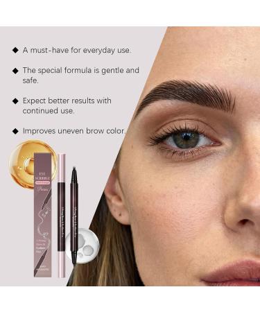 Eyebrow Pen Waterproof 2in1 Eyebrow Pen Eye Pencil For Women and Girls for Beauty and Cosmetics Dating Party Gathering and Makeup - Buy Online on GoSupps.com