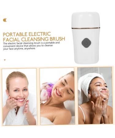 Healeved Electric Facial Brush Face Scrubber for Women Face Wash Scrubber Face Brush Exfoliator Cleansing Brush Face Scrubber Electric Face Exfoliator Tool Electric Face Brush Abs White - Buy Online on GoSupps.com