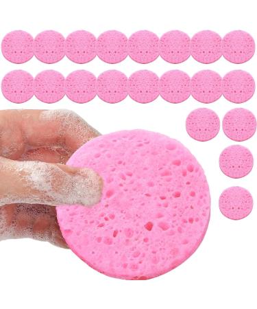 Samuliy Facial Sponges for Cleansing Face Sponge | Wood Cellulose Cotton Sponge Face Pads Makeup Remover Cellulose Face Sponges Cosmetic Spa Sponges Facial Cleansing - Buy Online on GoSupps.com