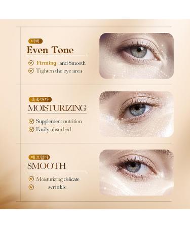 AKARY Roll on Eye Cream with 70% Rice Essence Extract Moisturize Tighten Tender Triple Roll & Glow Massage Head Under Roller Cream for Elasticity Wrinkles Puffiness Fine Lines-Korean Eye Cream - Buy Online on GoSupps.com