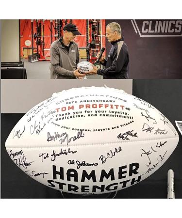 Ballstars Personalized Full Size Custom Football Trophy - Ideal for Coaches, Dads & Football Fans - Buy Online on GoSupps.com
