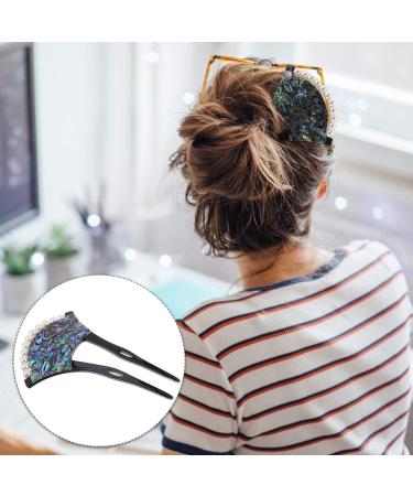Minkissy Japanese Hair Needle & Acrylic Pearl Hairpins | U-Shaped Kimono Hair Accessories for Women & Girls - Buy Online on GoSupps.com