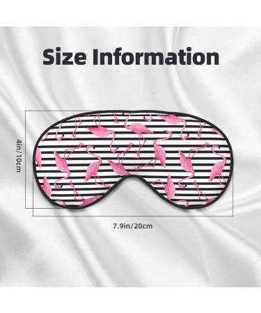 Flamingos Sleep Mask - Double-Sided Soft Eye Covers | Adjustable Sleeping Mask for Perfect Shading & Reduced Eye Edema - Shop Internationally - Buy Online on GoSupps.com