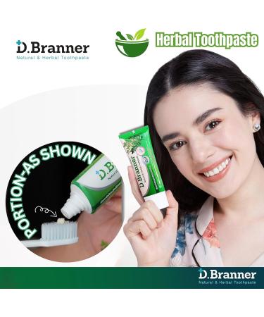 Herbal Natural Toothpaste - Fluoride Free Neem & Clove Vegan Formula for Gum Health & Fresh Breath - Buy Online on GoSupps.com