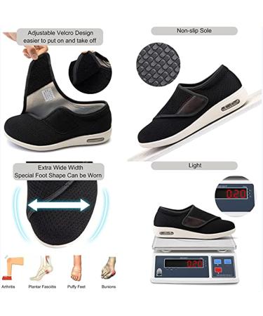 Diabetic Shoes for Swollen Feet | Extra Wide Orthopedic Shoes for Men and Women | Comfortable Preventive Health Footwear (C 38 EU) - Buy Online on GoSupps.com