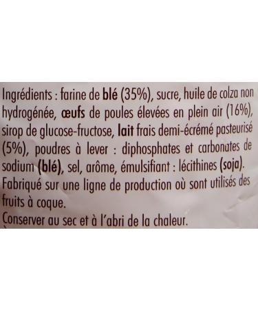 St Michel Madeleines The Real Recipe 500 g - Pack of 6 - Buy Online on GoSupps.com