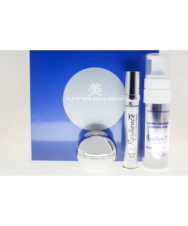 Utsukusy - Resilience Home Care Kit - Cream 50ml + Serum 35ml + Cleansing Foam 200ml - Complete Pack - Buy Online on GoSupps.com