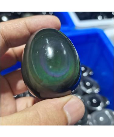 Pakmez Crystal Natural Rainbow Hand Carved Obsidian Stones Gemstone 1pc (Size : 35-40mm) - Buy Online on GoSupps.com