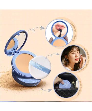 Matte Wet and Dry Powder Matte Perfection Pressed Powder Matte Smooth Setting Powder Makeup Oil Control Powder Waterproof Long Lasting Finishing Powder for All Skin (2# One size) 2# 1 g (Pack of 1) - Buy Online on GoSupps.com