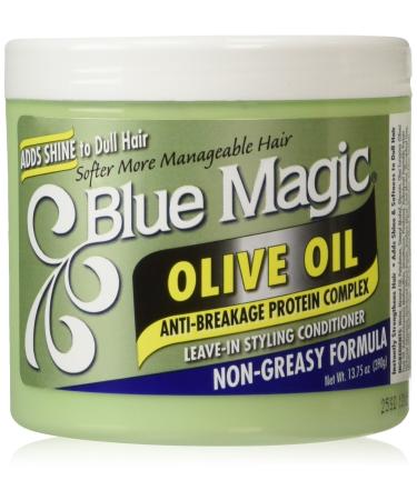 Blue Magic Olive Oil  13.75 Fl Oz (BLMOLIVE) - Buy Online on GoSupps.com