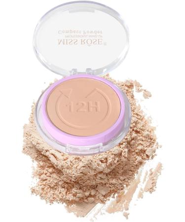 Makeup Powder | Smoothes Compact Poreless Face Powder Matte - Smoothes portable makeup for even complexion travel and daily use for women women Qiongni - Buy Online on GoSupps.com