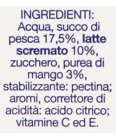  Santal Santal - More Analcolic Drink Peach and Mango - 12 pieces of 1 L 12 L  - Buy Online on GoSupps.com