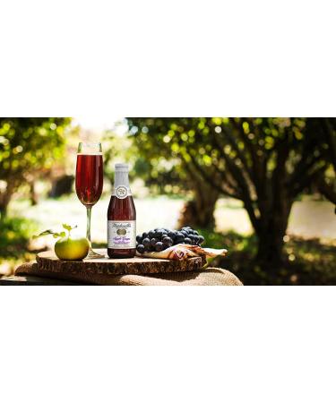 Martinelli's Sparkling Red Grape Juice 8.4 oz. - Pack of 12 Bottles | Non-Alcoholic Beverage - Buy Online on GoSupps.com