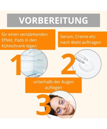 Amathings Reusable Silicone Eye Pads - Anti-Aging Anti-Wrinkle Care | 3 Pairs in High-Quality Storage Box - Buy Online on GoSupps.com