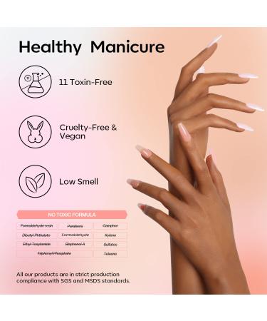 Modelones Jelly Gel Nail Polish Set - 9 Neutral Nude Pink Brown Colors | Solid & Translucent Pudding Gel | Upgraded Cr me Manicure Palette | Salon DIY Kit with Pro Nail Brush - A2-Lovesick - Buy Online on GoSupps.com