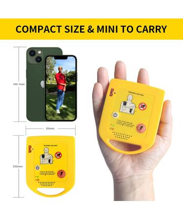 Mini AED Trainer XFT Portable AED Training Kit - English AED Training Device (XFT-D0009) - Buy Online on GoSupps.com