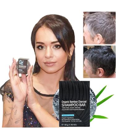 Mikabila Polygonum Multiflorum Darkening Shampoo for Shiny Revitalizing Gray Hair Anti-Hair Loss Natural Soap for Gray Hair - Buy Online on GoSupps.com