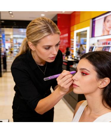 4 in 1 Makeup Pen Double-Ended Cosmetics 6.93 Inches Body with Ink Slim Casing with Grip Portable Lip Liner for Women Professional Beauty Stick for Ladies Multi Use Cosmetic Applicators 01 - Buy Online on GoSupps.com
