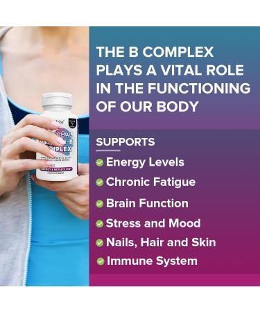 Liposomal Vitamin B Complex - 9 Essential B Vitamins 10x Absorption 90 Soft Capsules (2 Pack) - Additive-Free 3 Month Supply for Optimal Health - Buy Online on GoSupps.com