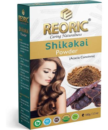 QURA QURA Shikakai Hair Growth Powder | Natural Shikakai (Acacia Concinna) Powder for Hair Packs | Acacia Concinna | Natural Hair Care | (100g Pack of 1)