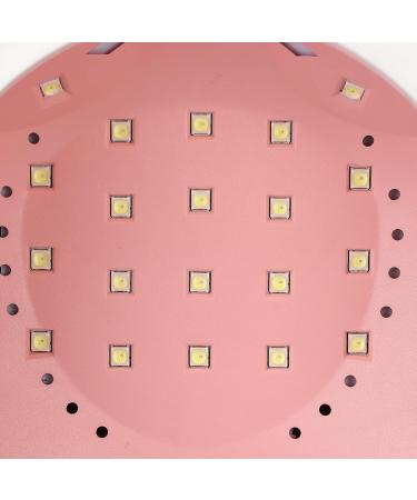 UV-LED Nail Lamp 72W | Fast-Drying Gel Nail Polish Dryer with 36 Light Chips & 3 Time Settings | Professional Nail Art Tool (EU) - Buy Online on GoSupps.com